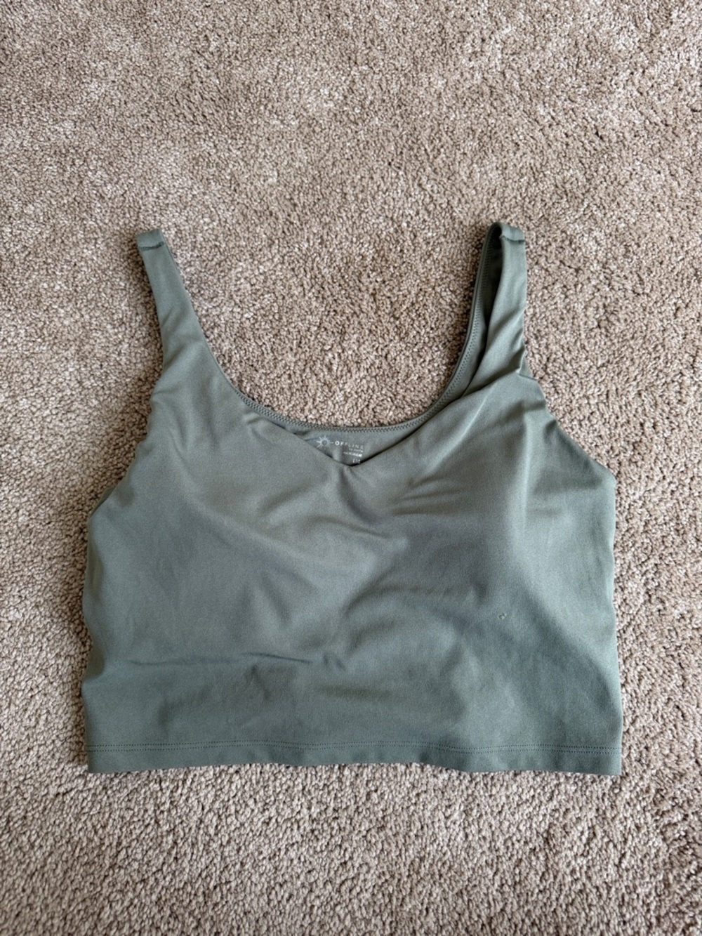 OFFLINE By Aerie Real Me Low Key Longline Sports Bra
